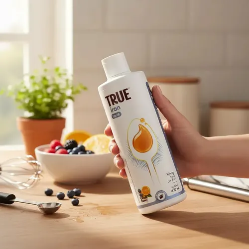 True Iron Liquid – Sabor Citrus Berry 450ml