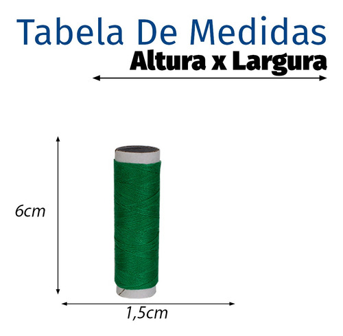 Imagem 3 de 7 de Kit Costura Completo Alfinetes Dedal Agulhas Tesoura 48pçs