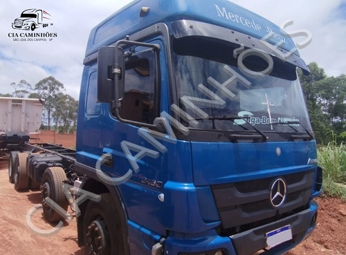 Mb Atego 2430 Bitruck Ano 2015 No Chassis