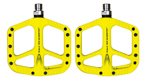 Pedal Mtb Jamer Ultra Ultra Nylon Amarillo