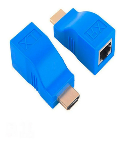 Extensor Hdmi Alargue 30 Metros Cable Red Rj45 Utp Extensor