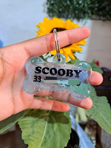 Plaquitas Para Mascota De Resina Personalizadas