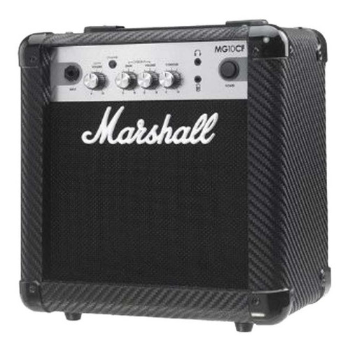 Amplificador Para Guitarra 10w Marshall Mg10 Cf Distorsion