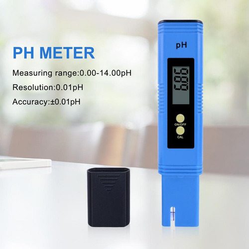 Medidor De Ph 0,01 Pluma Probadora De Alta Precisión Para