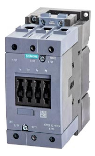 Contactor Sirius 3p,ac3-24a,bob-110v Siemens 3rt5035-1ag20