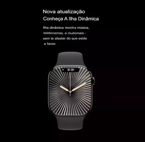 Smartwatch Premium Compatível Iphone 17 Pro Max E Toda Linha