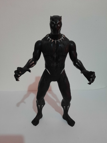 Avengers Black Panter Titan Hero Series Luz Y Sonido Español