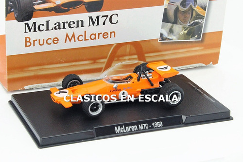 Mclaren M7c 1969 Bruce Mclaren - Leyendas De La F1 1/43