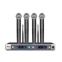 Comprar Gbr Uhf-430 4 Microfonos De Mano Inalambrico Gran Alcance