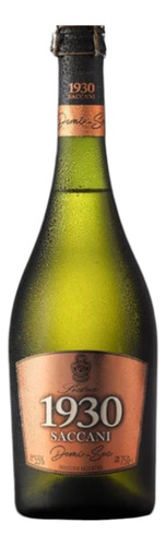 Sidra 1930 Saccani Demisec De 750ml, Pack 6u