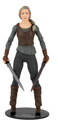 Ciri Witcher Netflix Temporada 2 Mcfarlane Toys 7 Polegadas
