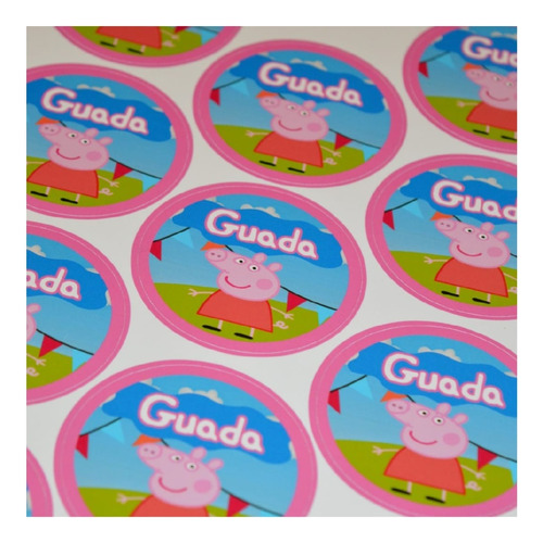 Etiquetas Personalizadas Stickers Troqueladas Candy Bar