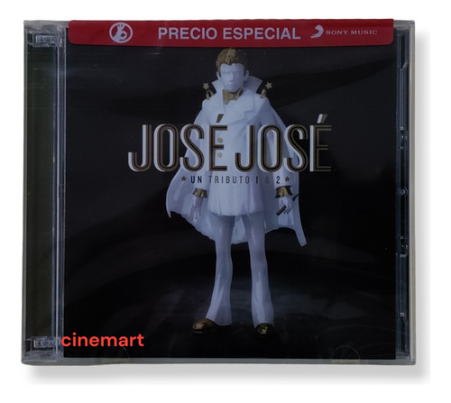 Jose Jose Un Tributo 1 & 2 - 2 Discos Cd 's Nuevo