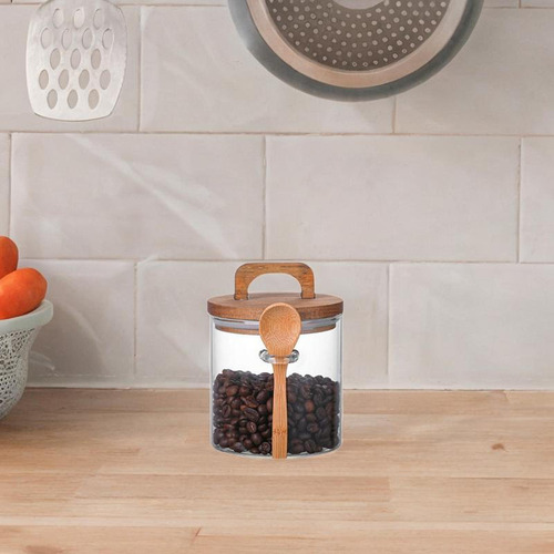Tarro De Vidrio, Contenedor De Almacenamiento De 700ml