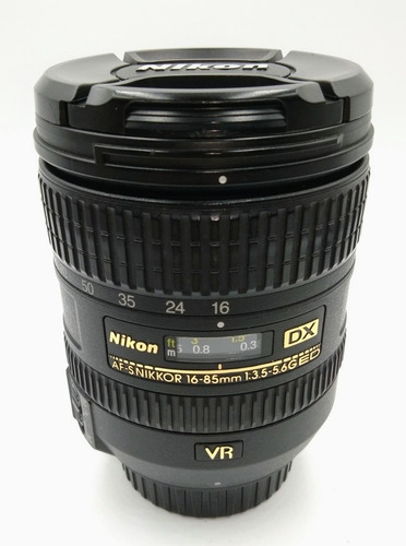 Lente Nikon 16-85mm F 3.5 Excelente Estado Com Garantia 6 Ms