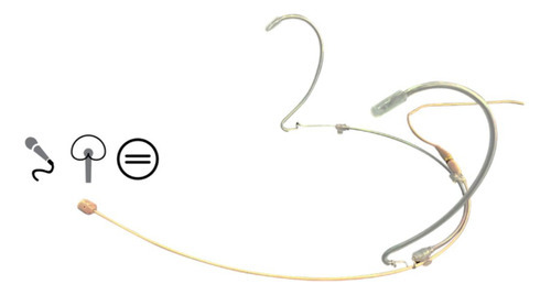 Microfone Condenser Auricular Headset Dylan Dh-88 - 4 Pinos
