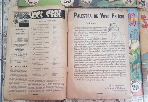 Antigo Gibi Sesinho N° 15 Raridade Completo Anos 40 (Usado)