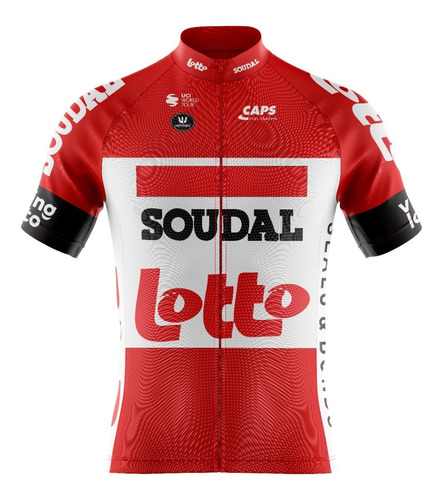 Jersey Ciclismo Ruta Mtb Lotto Soudal Manga Corta 