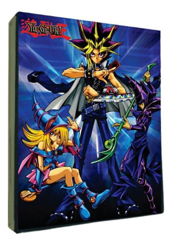 Fichário Yu-gi-oh | Alta Qualidade | 9 Folhas | Preto