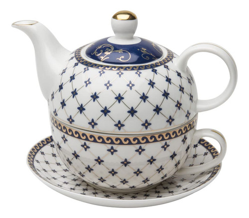 Grace Teaware Juego De T&eacute; De Porcelana, 4 Piezas, Par