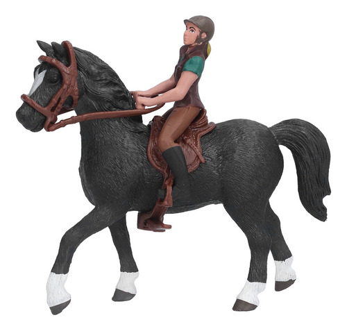 Figura De Caballo De Granja Modelo De Rodeo De Juguete Niños