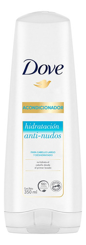  3 Pzs Dove Acondicionador Hidratacion Anti Nudos 350ml