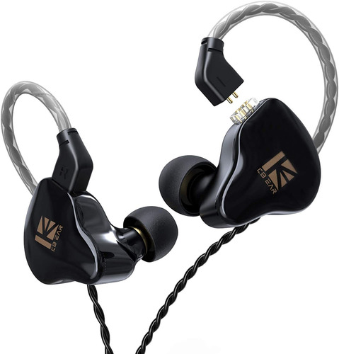 Auriculares Kbear Ks1 1dd Cancelacion De Ruido - Negro