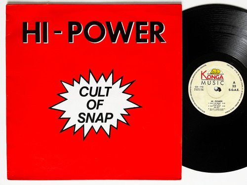 Hi Power - Cult Of Snap - Vinilo Spain Ex/nm