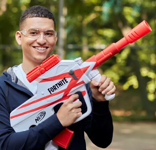 Nerf fortnite metralhadora promocao