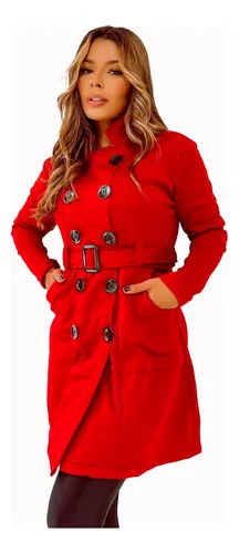 Sobretudo Feminino Bot es Casaco De Frio Grosso Envio Full
