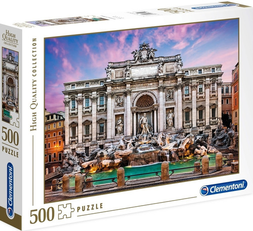 Puzzle 500 Piezas Clementoni - Fontana Di Trevi