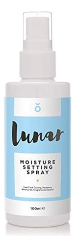 Spray Humectante Para Maquillaje Con Brillo Lunar. Un Spray