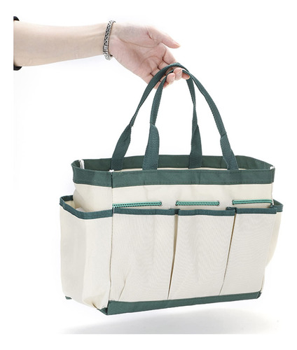 Bolsa Mano Jardineria Tela Oxford Impermeable Almacenamiento