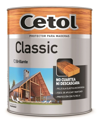 Cetol Classic Impregnante Brillante 1lt - Imagen Pinurerías-