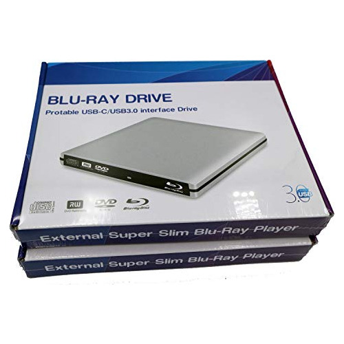 Reproductor Externo Usb C Tipo C Usb 3.0 Blue Ray 3d Hd Para
