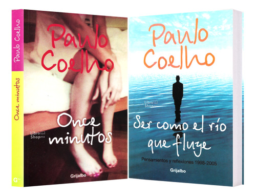 Paulo Coelho Once Minutos + Ser Como Río Que Fluye (2-pack)