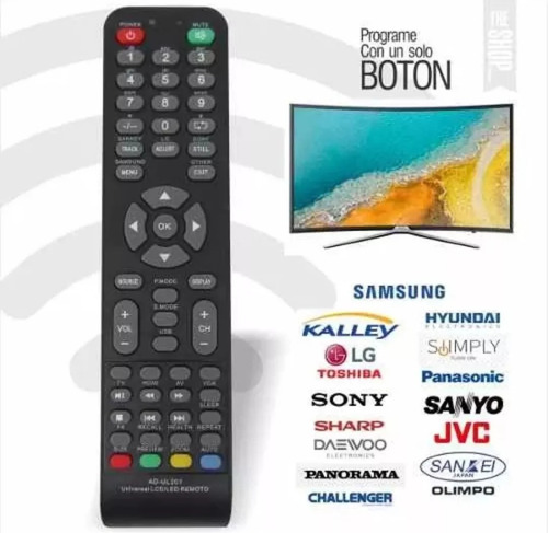 Control Remoto Universal Lcd Led Challenger Samsung Hyundai