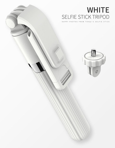 Imagen 4 de 10 de Palo Selfie Monopod Celular Gopro Bluetooth Tripode 82cm