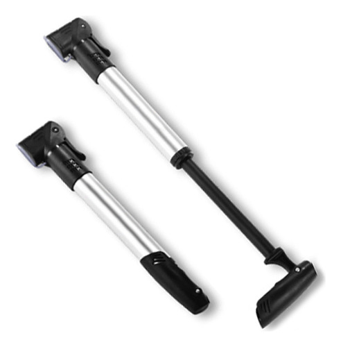 Inflador De Mano Portátil Gadnic Aluminio De Bicicletas