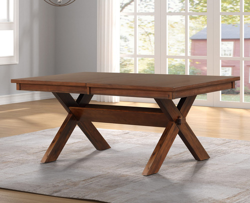 Roundhill Furniture Karven Mesa De Comedor Extensible Con