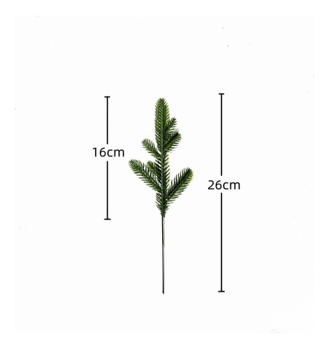 Barra De Navidad Artificial G Christmas Norfolk Branches Nor