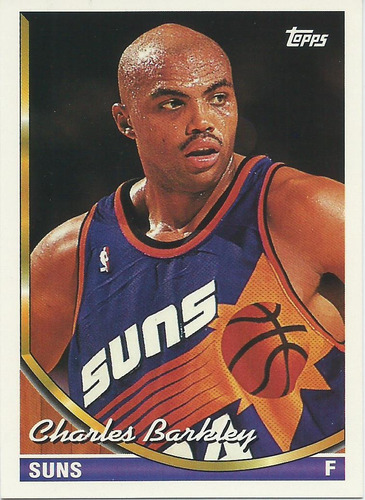 Barajita Charles Barkley Topps 1993-94 #373 Suns