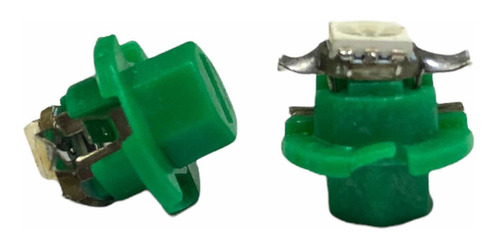 2x Focos T5 B8.4d 12v Led Verde Luz Tablero Instrumentos Led