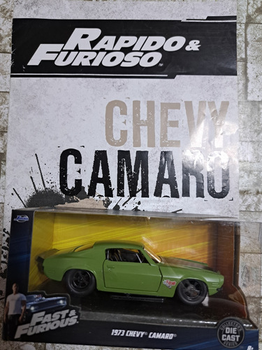 Coleccion Rápido Y Furioso Chevy Camaro 1973