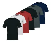 Comprar Kit 6 Camisetas Masculinas Básica Camisa Plus Size Oferta