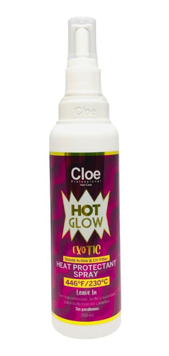 Termoprotector Capilar Hot Glow  Exotic  Cloe Professional