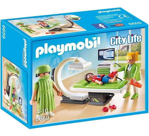 Todobloques Playmobil 6659 Sala De Rayos X!!!