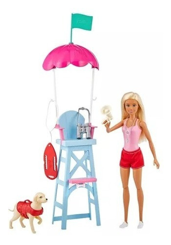 Muñeca Barbie Salvadidas Mattel