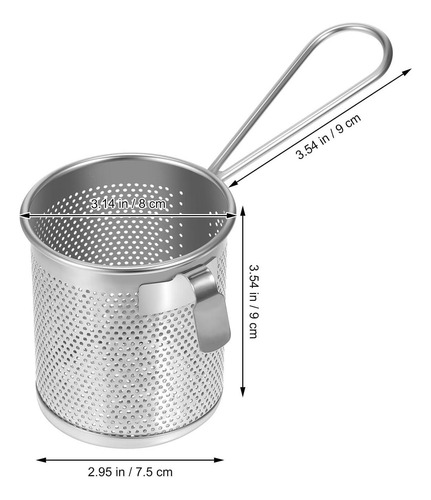 Canasta Para Pasta Doitool, Colador Robusto Y Versátil