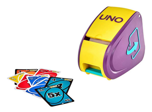 Juego De Mesa Uno Flip Attack Mattel 2 Modalidades De Juego